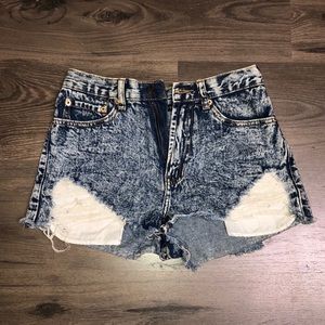RIPPED JEAN SIGNATURE 8 SHORTS